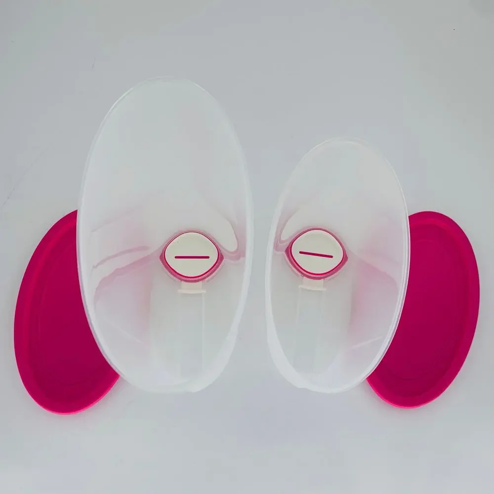 Tupperware Food Storage Container Next Generation Pouring Pink Dry Airtight